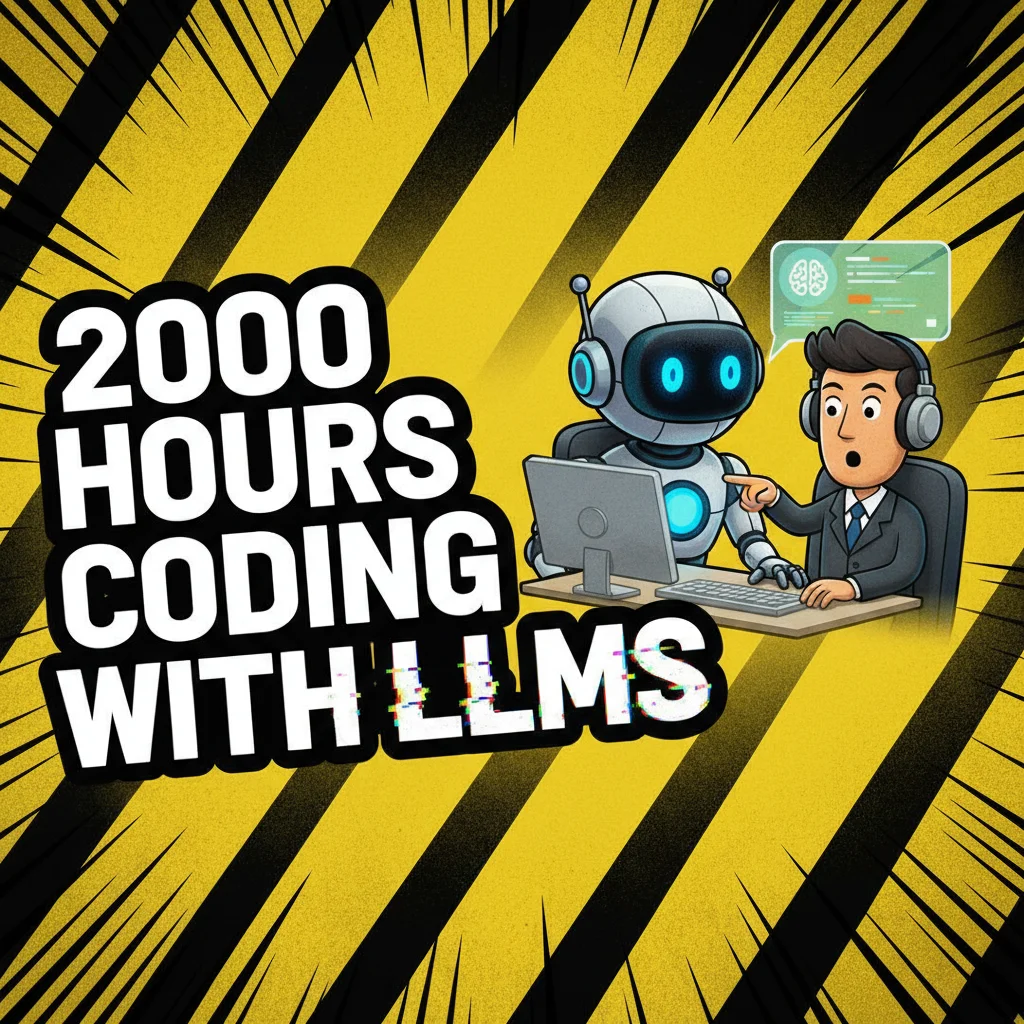 2000 Hours Coding with LLMs