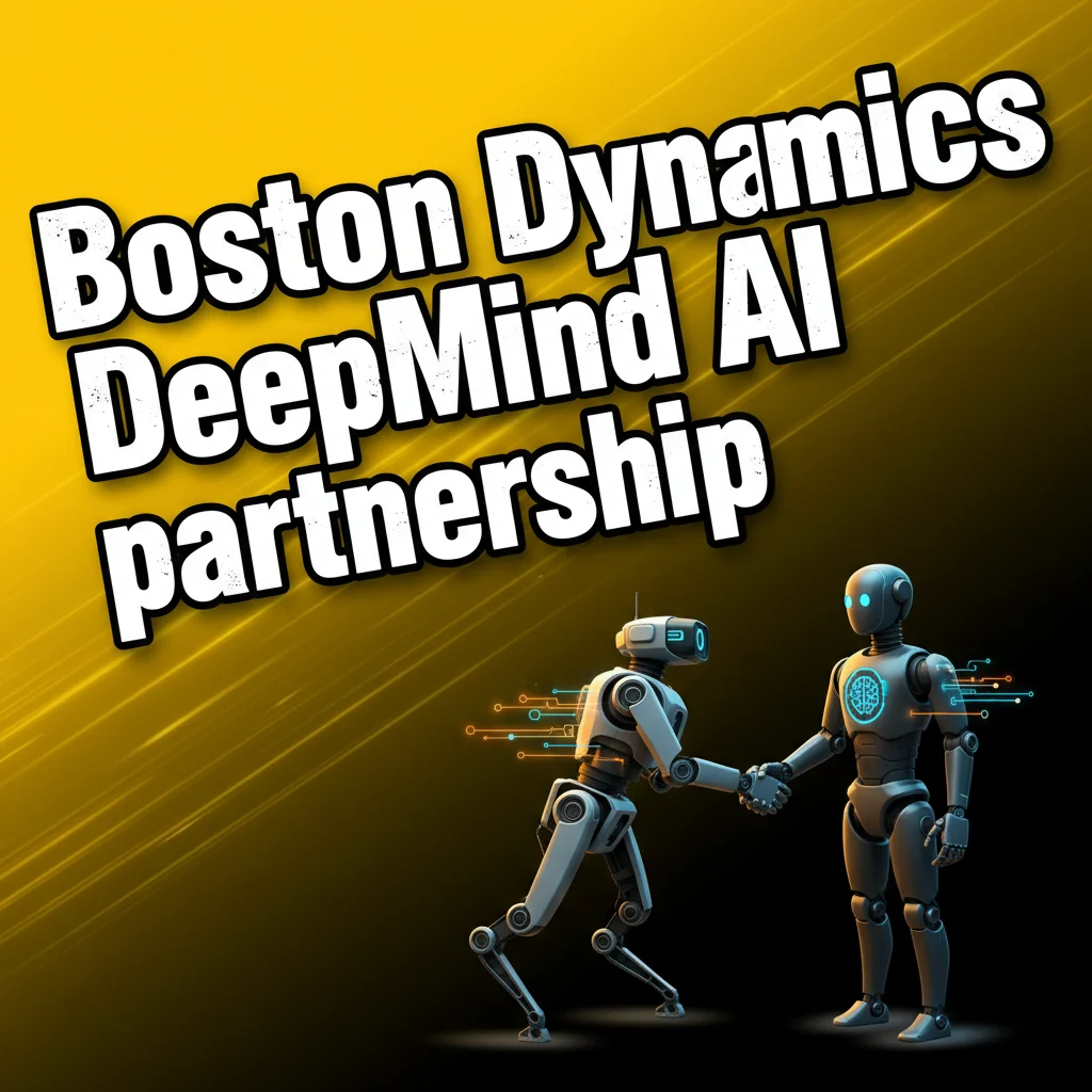 Boston Dynamics DeepMind Partnership
