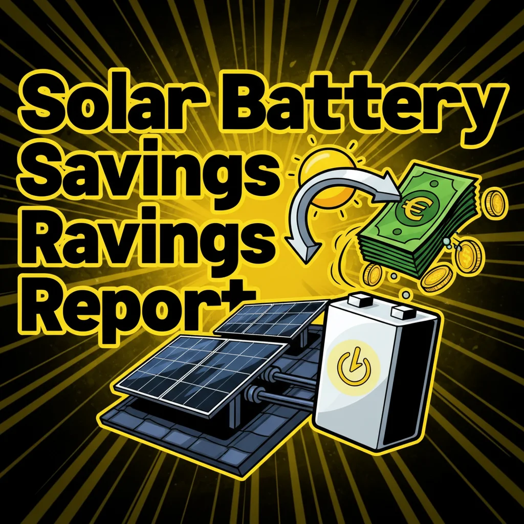 Solar Battery Savings 2025