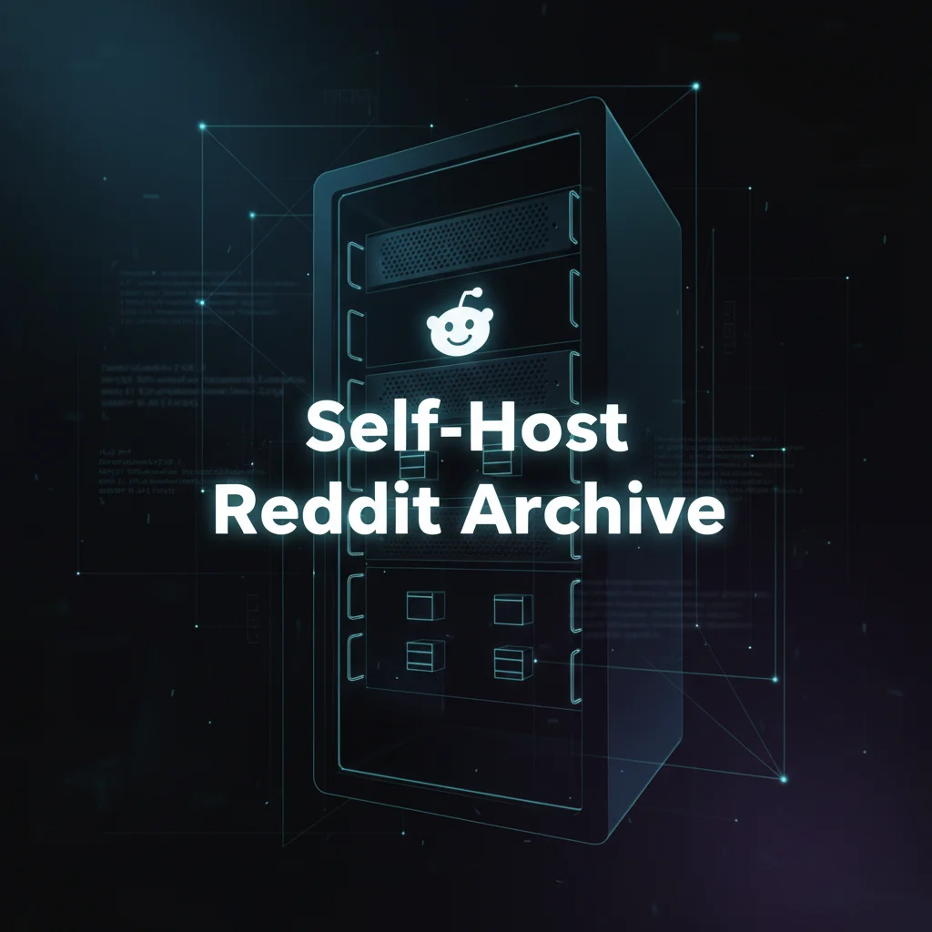 Self Host Reddit Archive