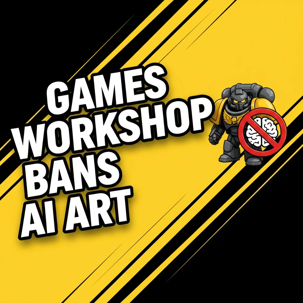 Games Workshop AI Ban