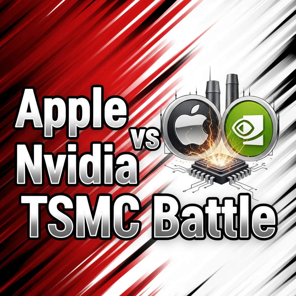 Apple vs Nvidia TSMC capacity battle
