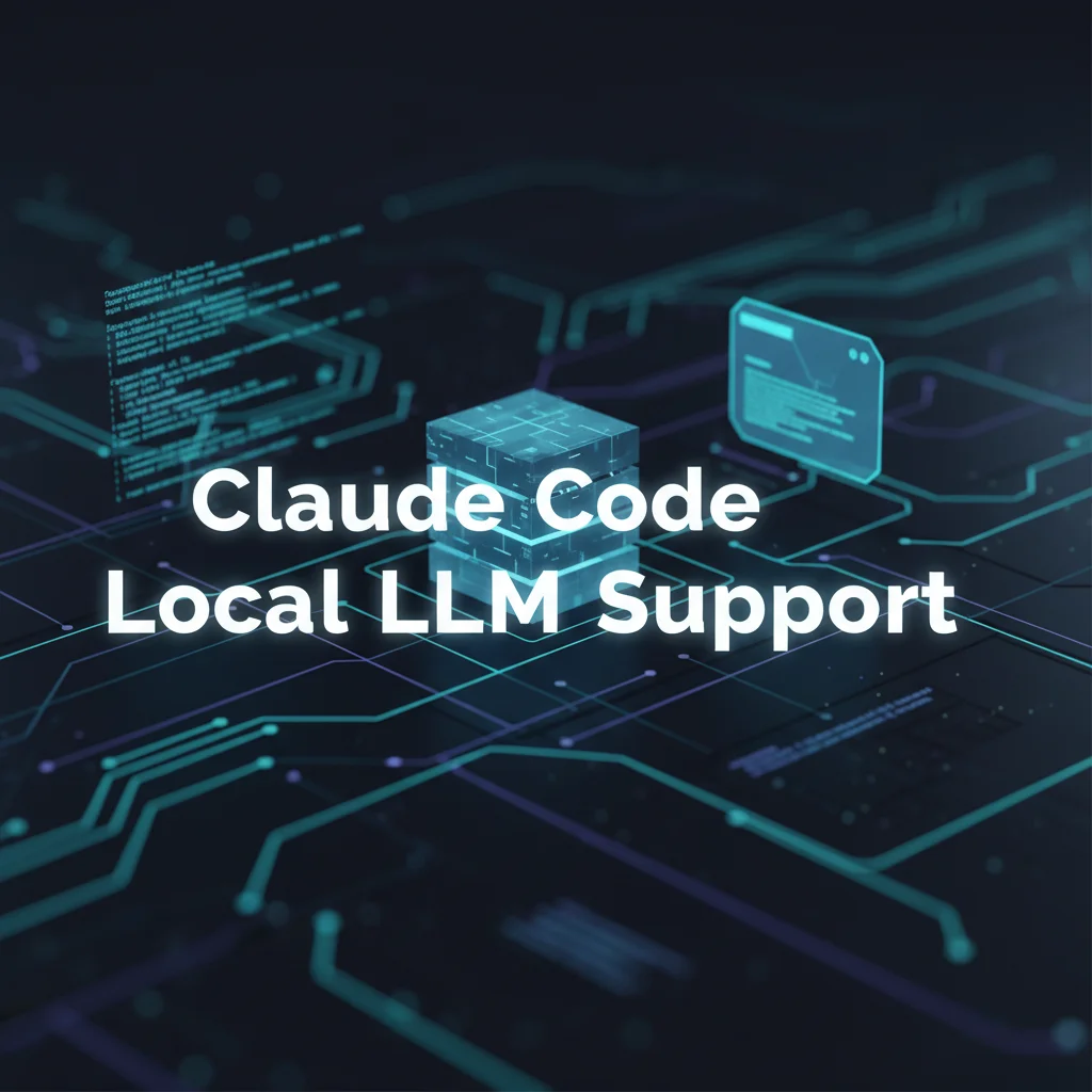 Claude Code local LLM support