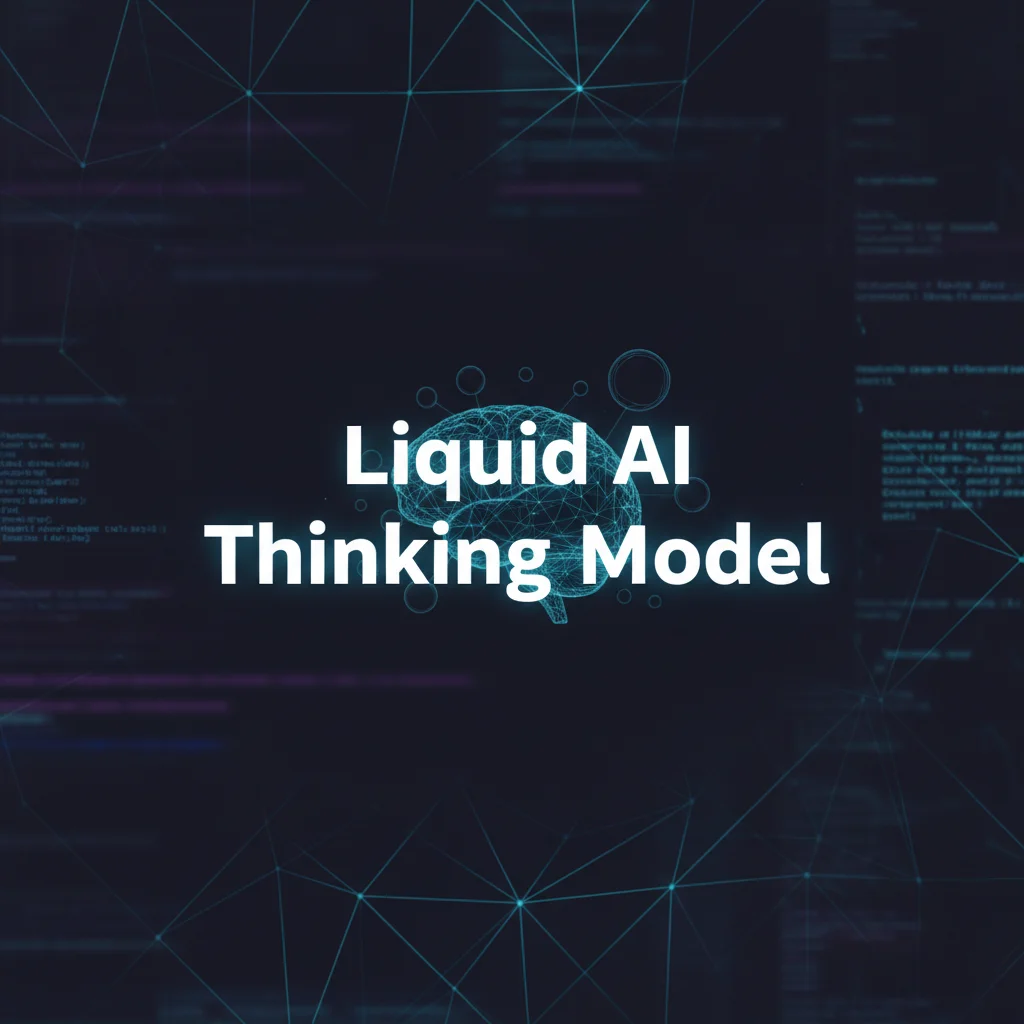 Liquid AI thinking language model release