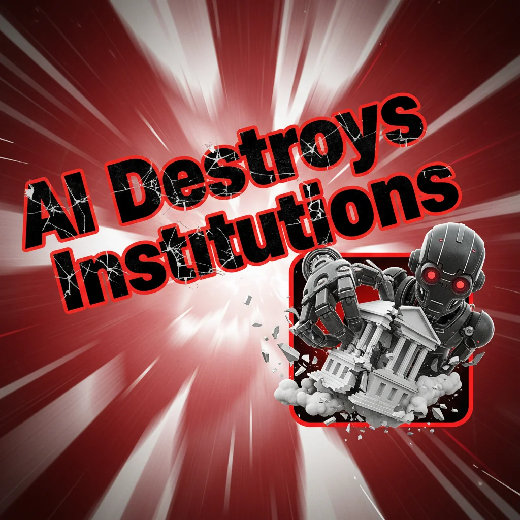 AI Destroys Institutions