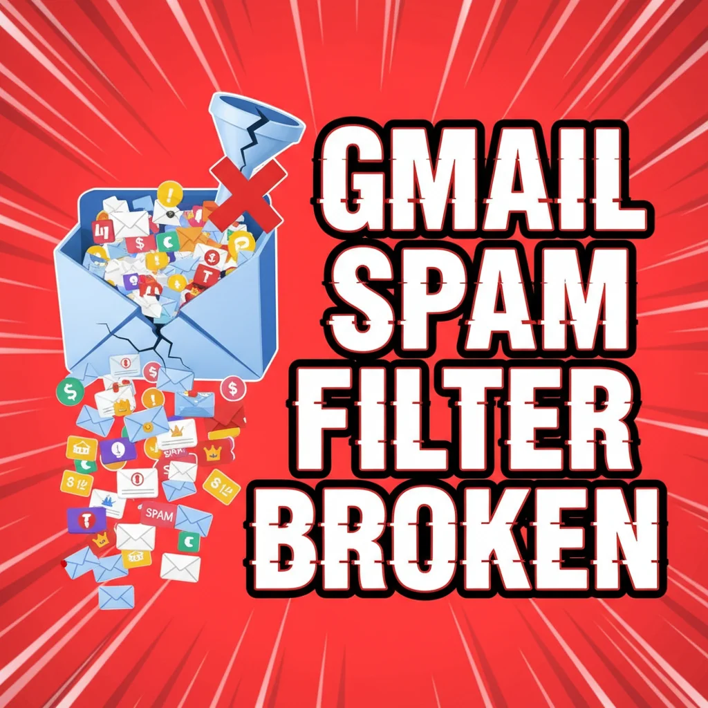 Gmail spam filter broken