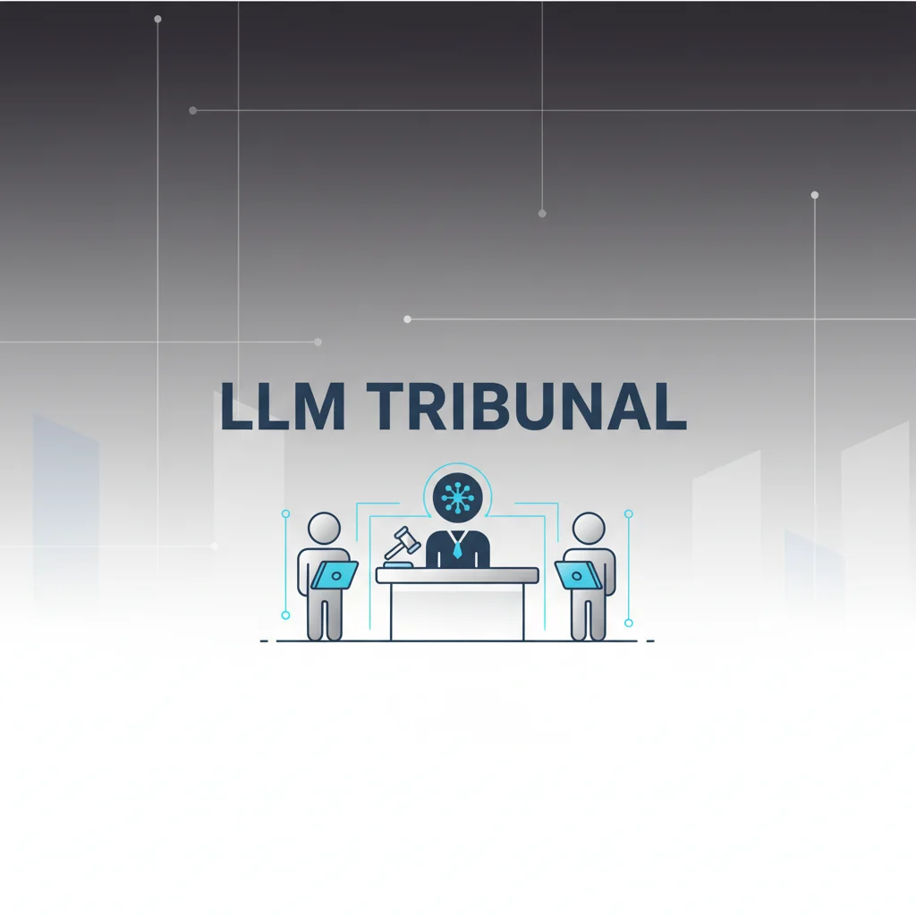 AI courtroom with judge and lawyers