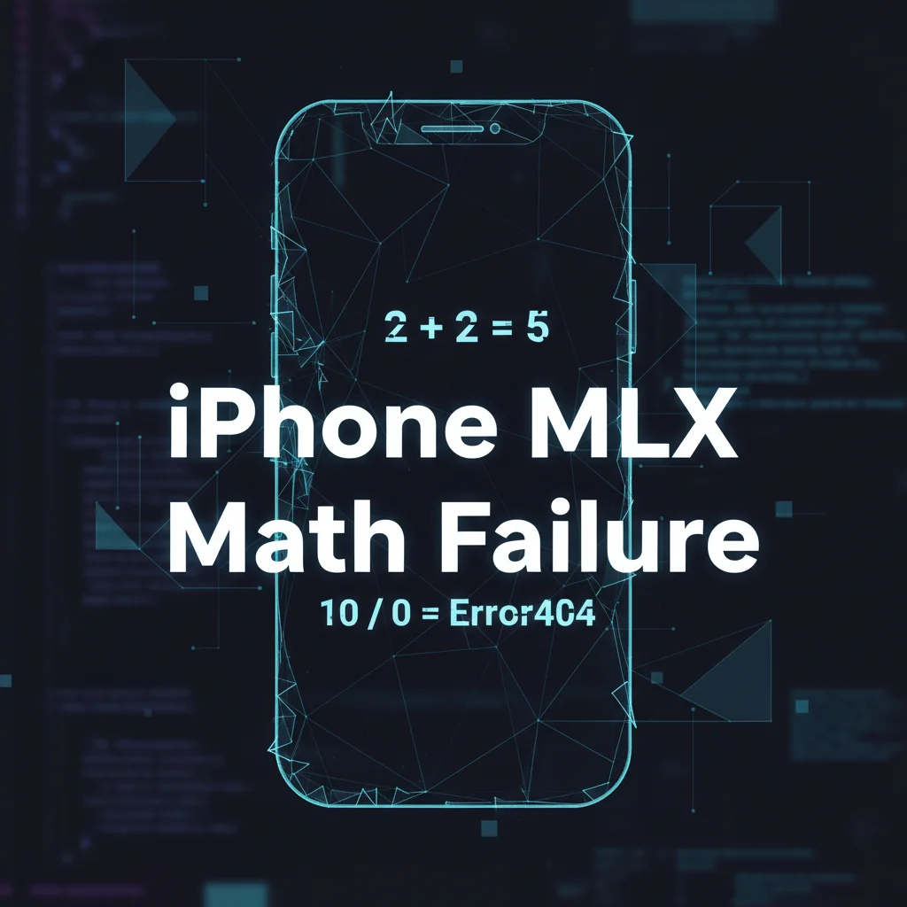 iPhone MLX推論のハードウェア問題