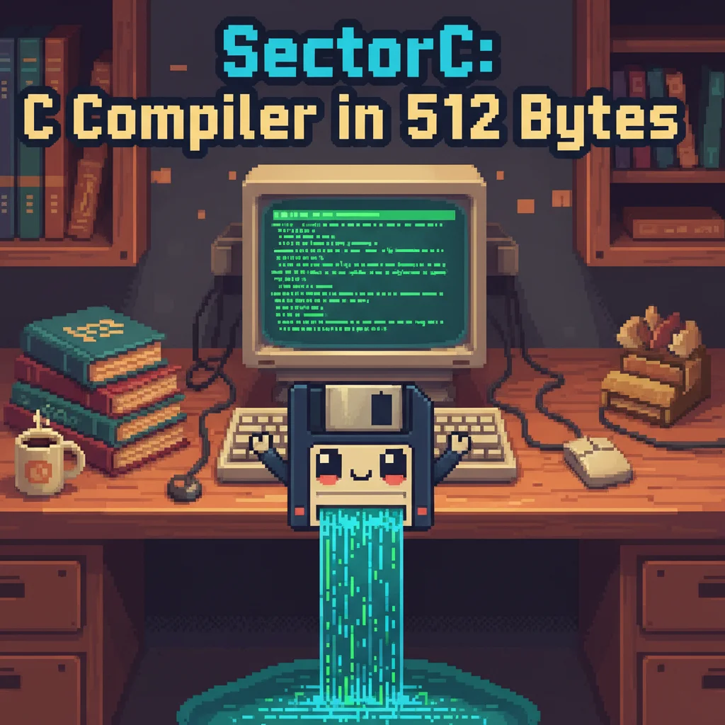 SectorC tiny C compiler