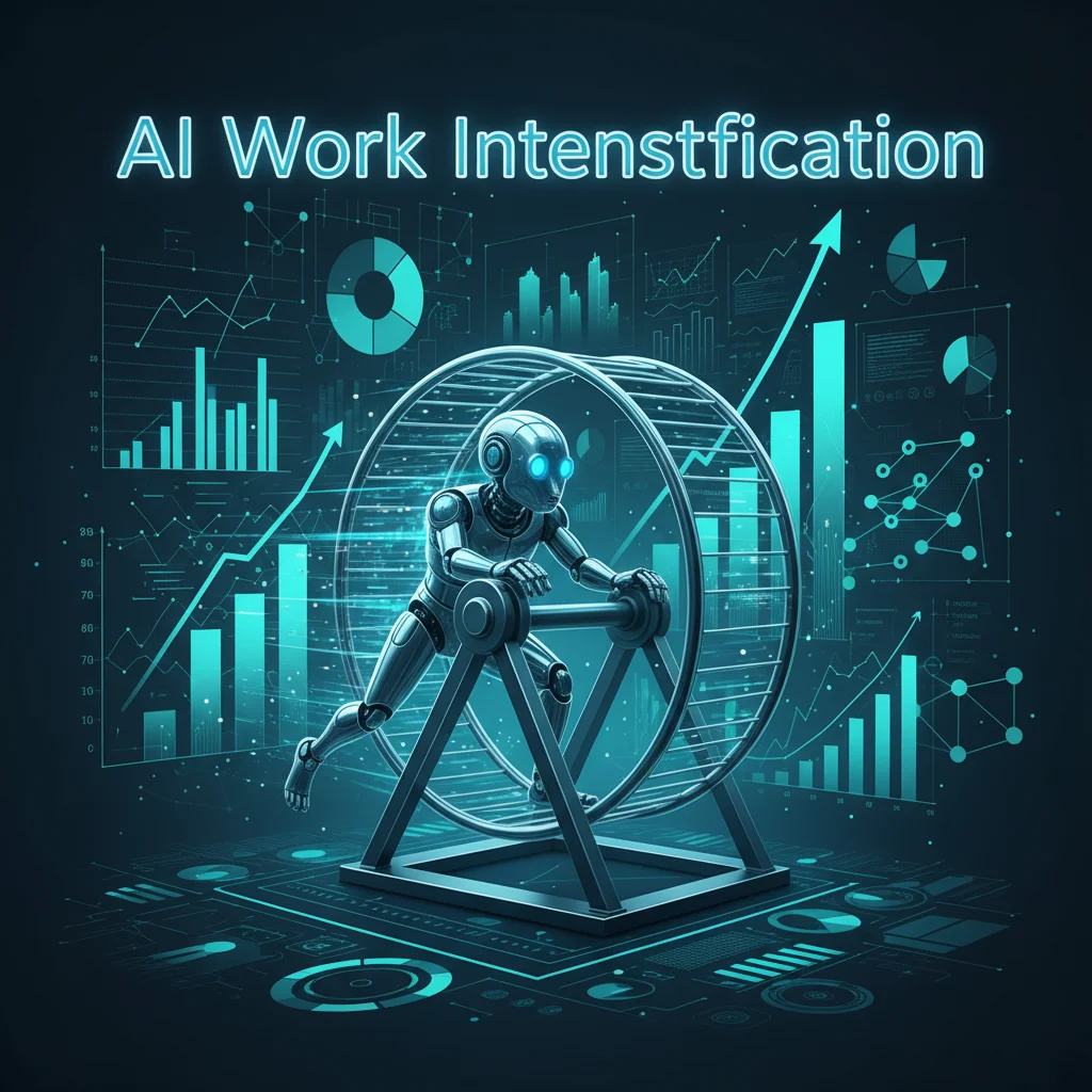 AI work intensification HBR