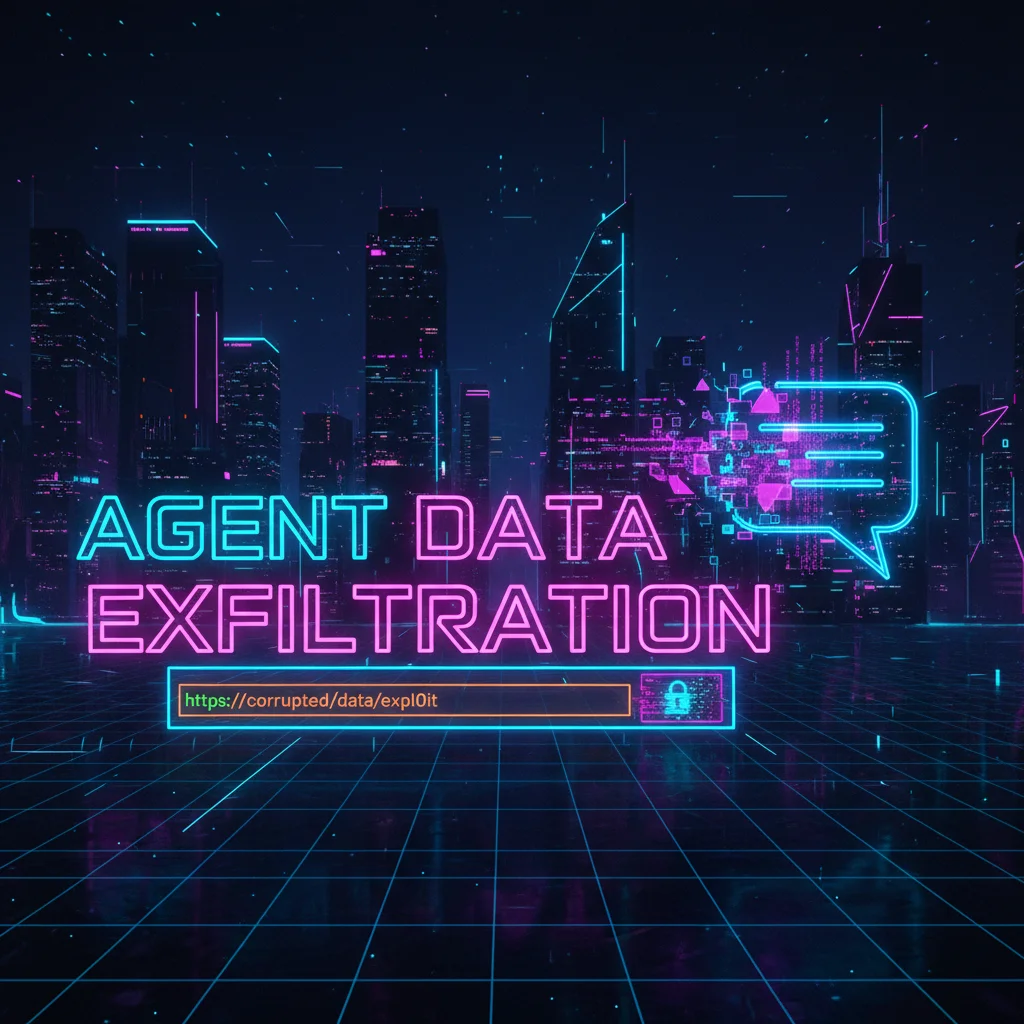 Data exfiltration from AI agents