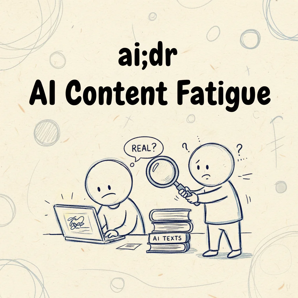 ai;dr AI content overload