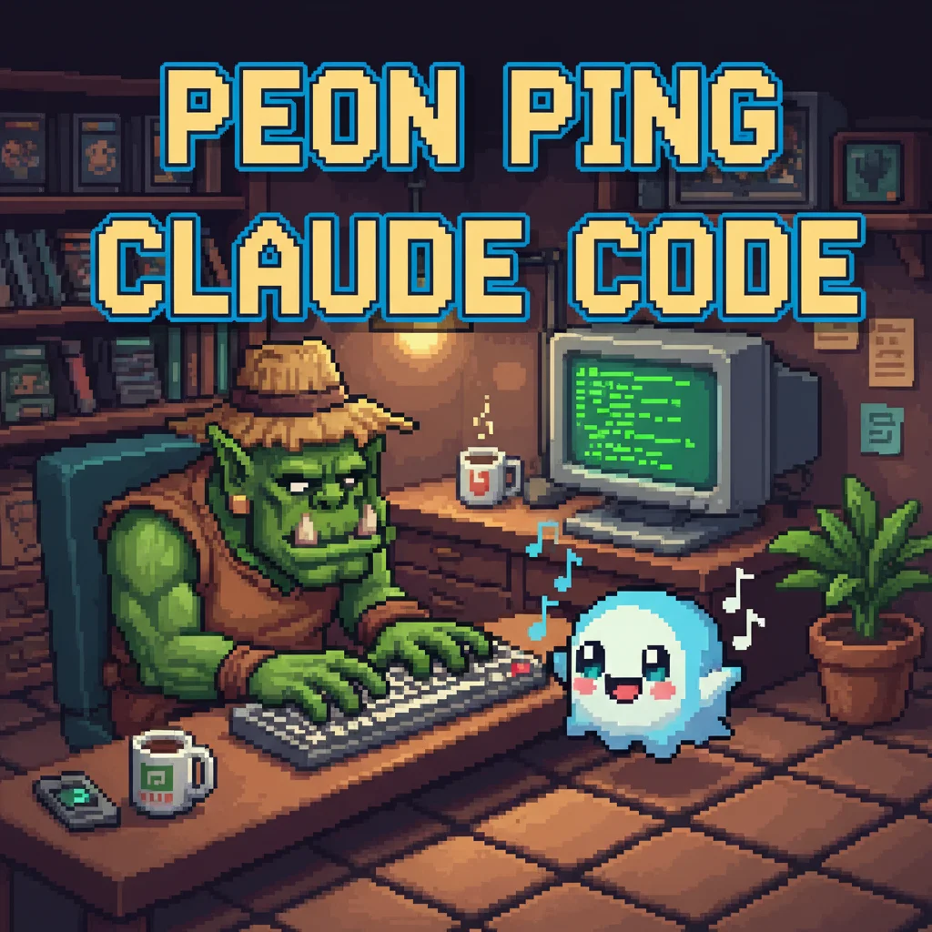 Warcraft Peon notification for Claude Code