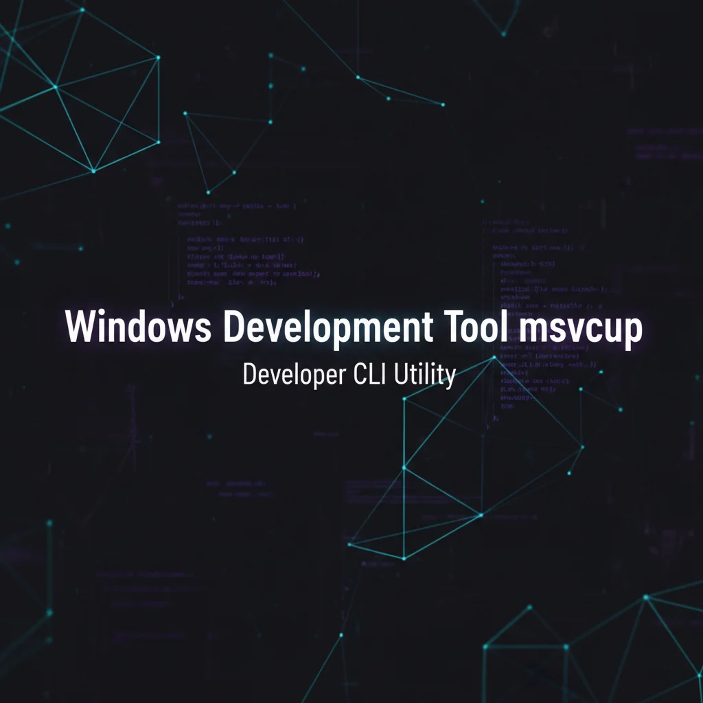 msvcup Windows開発