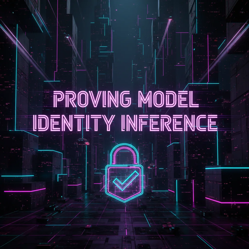 Proving model identity for inference providers