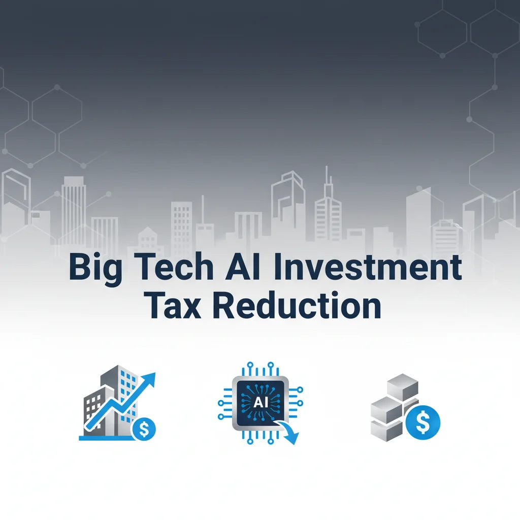 Big tech AI investment tax reduction