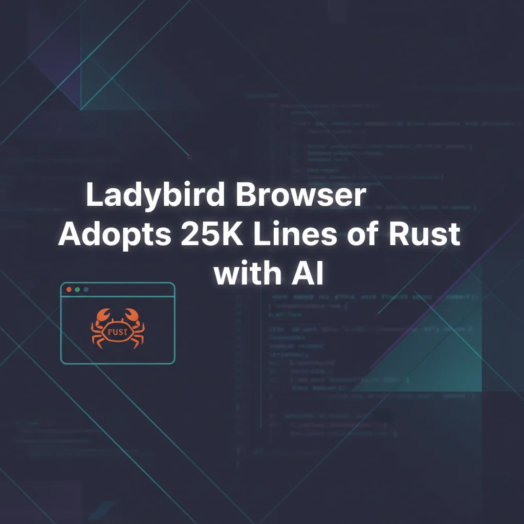 Ladybird browser adopts Rust with AI assistance