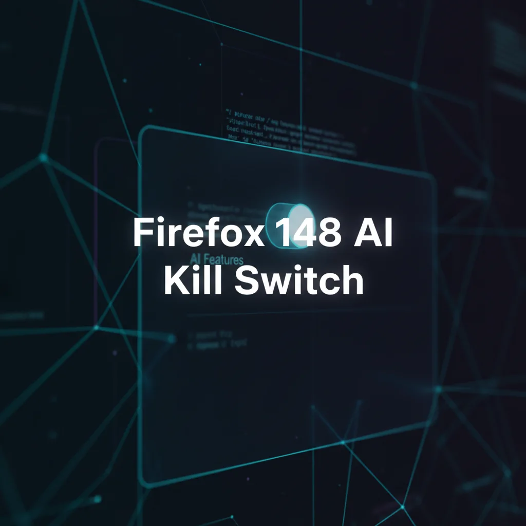 Firefox 148 AI Kill Switch