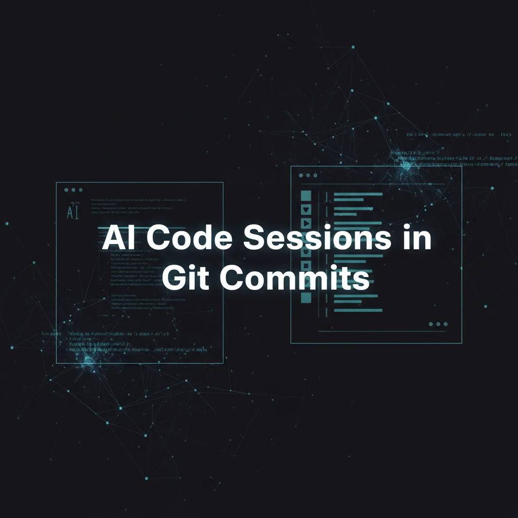 AIコーディングセッションとコミット