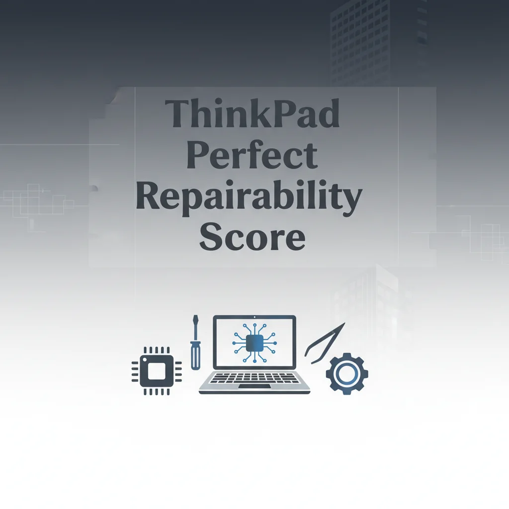 ThinkPad修理性満点