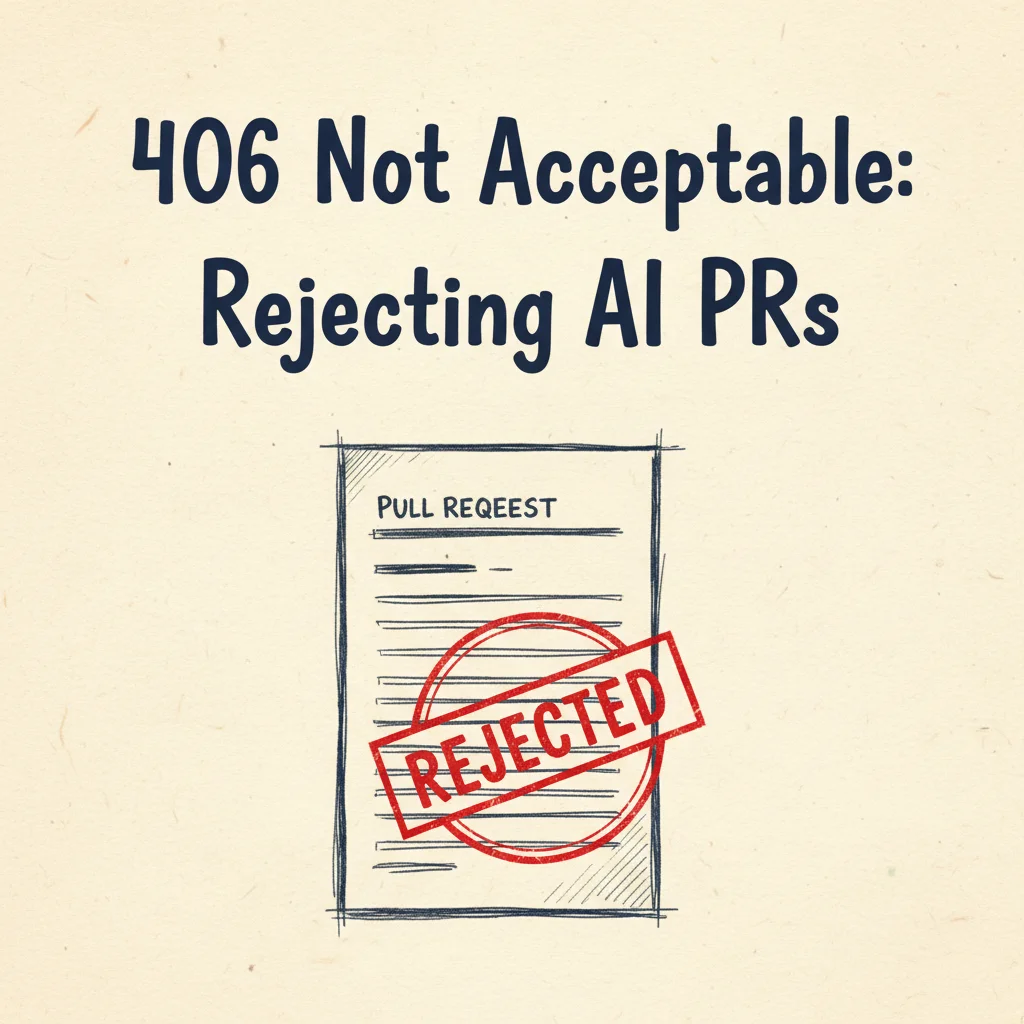 AI生成PRを拒否するプロトコル