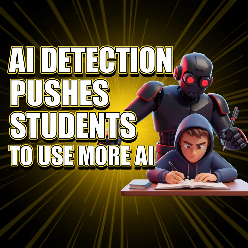 AI検出ツールが学生をさらにAI使用に追い込む