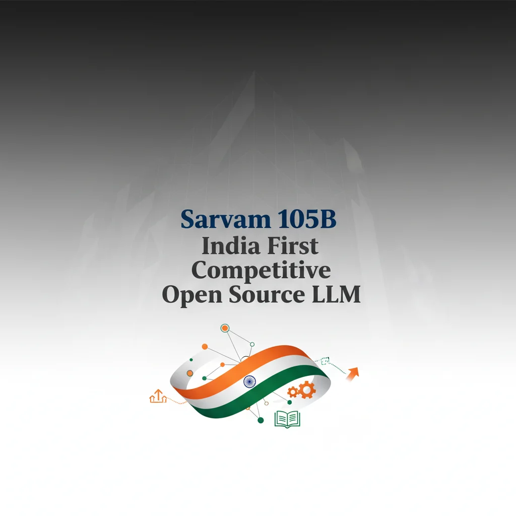 Sarvam 105B インド初のオープンソースLLM