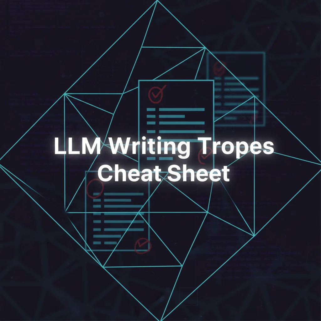LLM writing tropes patterns