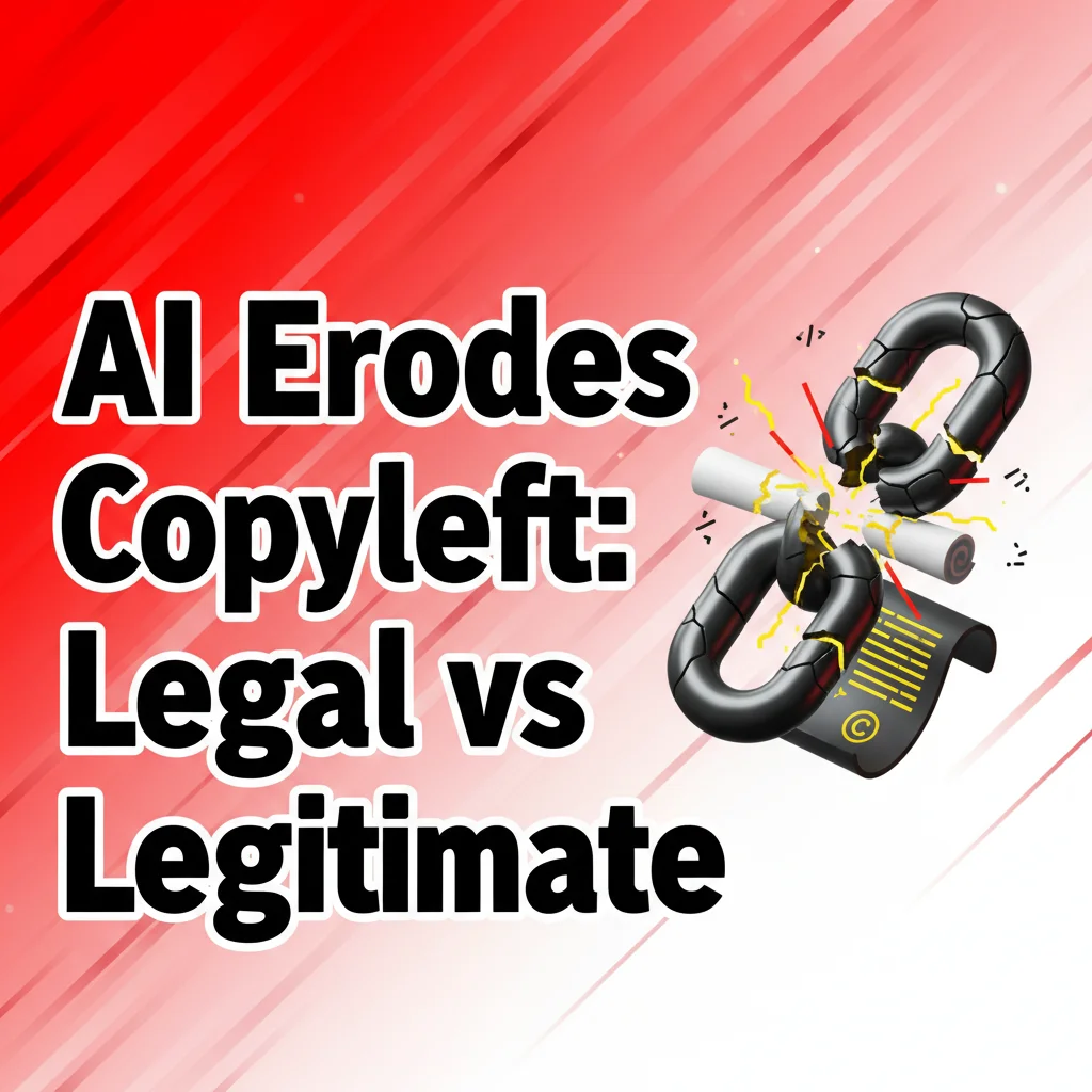 AI copyleft erosion
