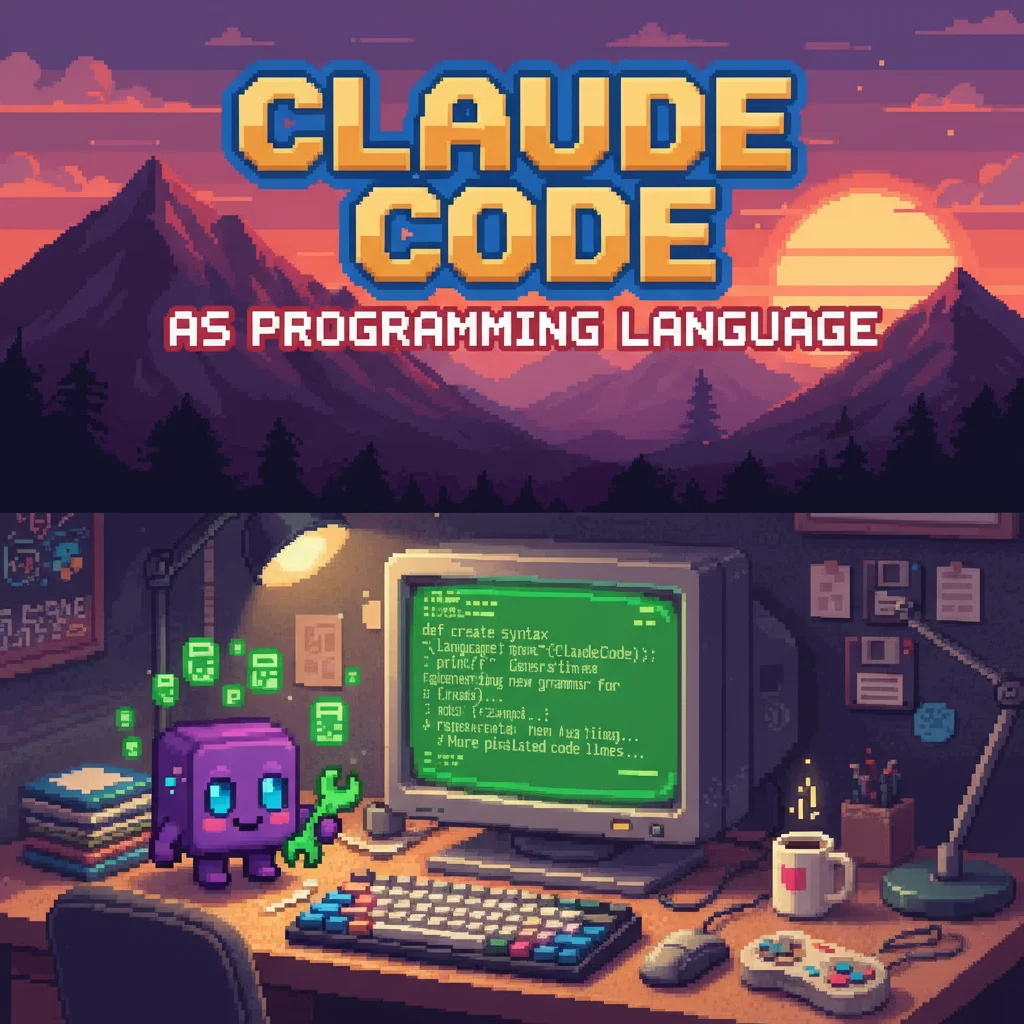 Building a programming language with Claude Code