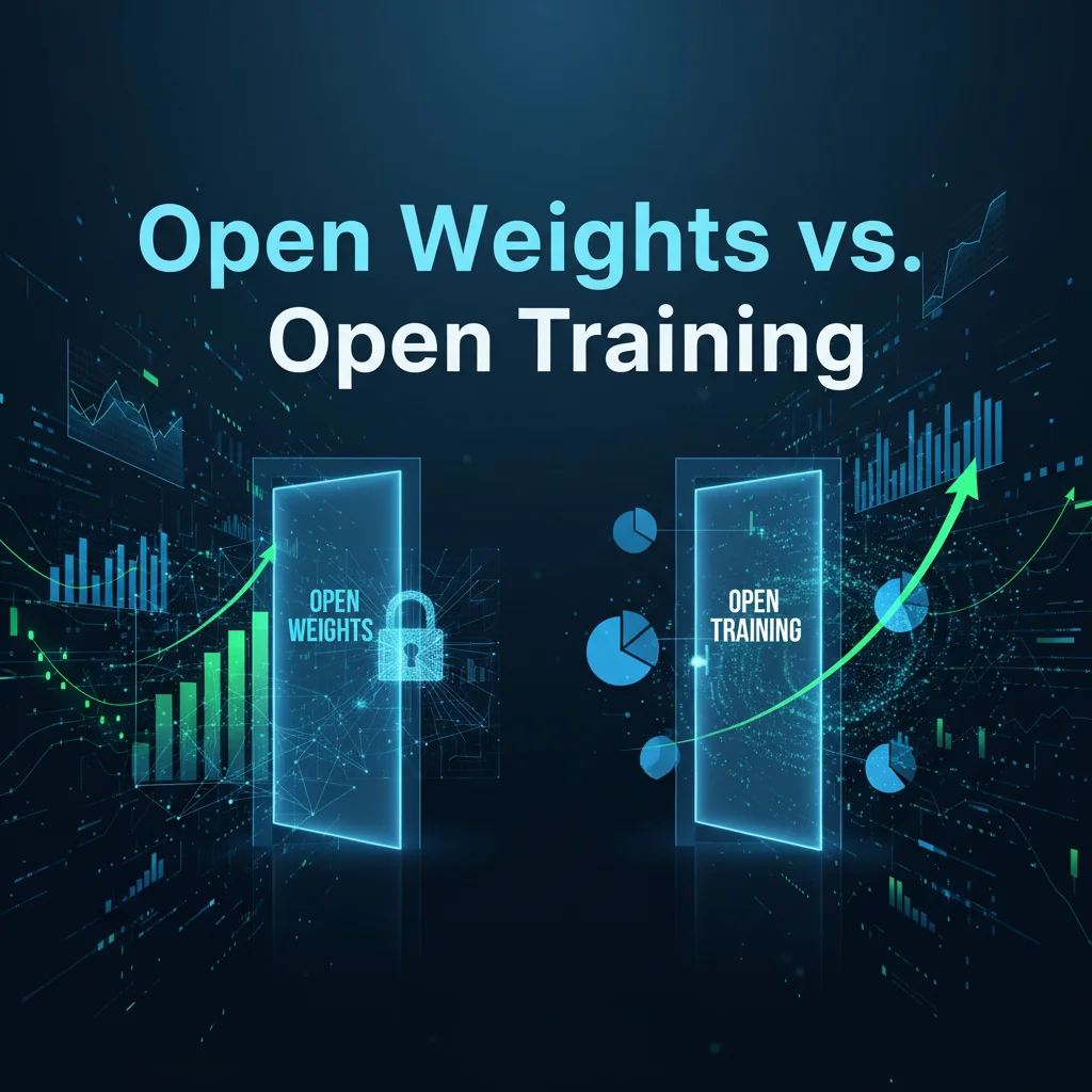 Open weights vs open training
