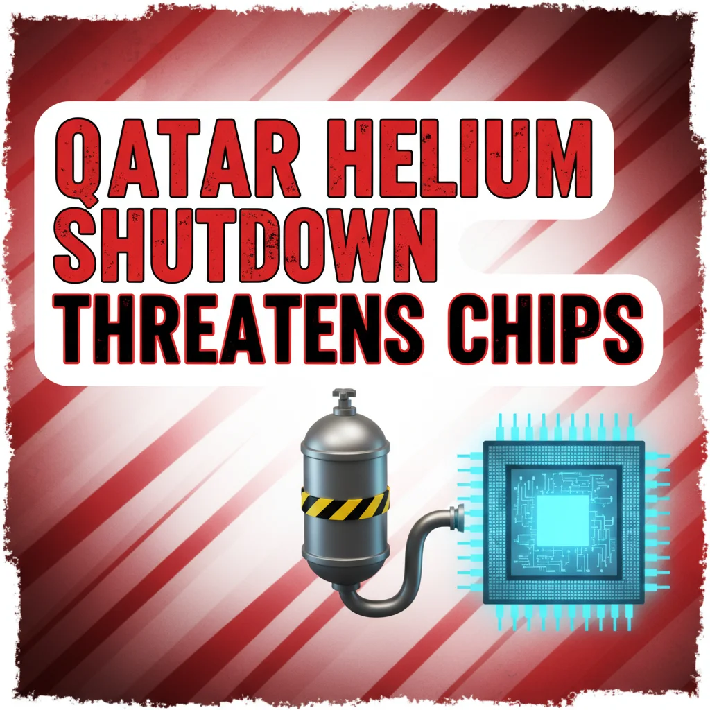 Qatar helium chip supply chain