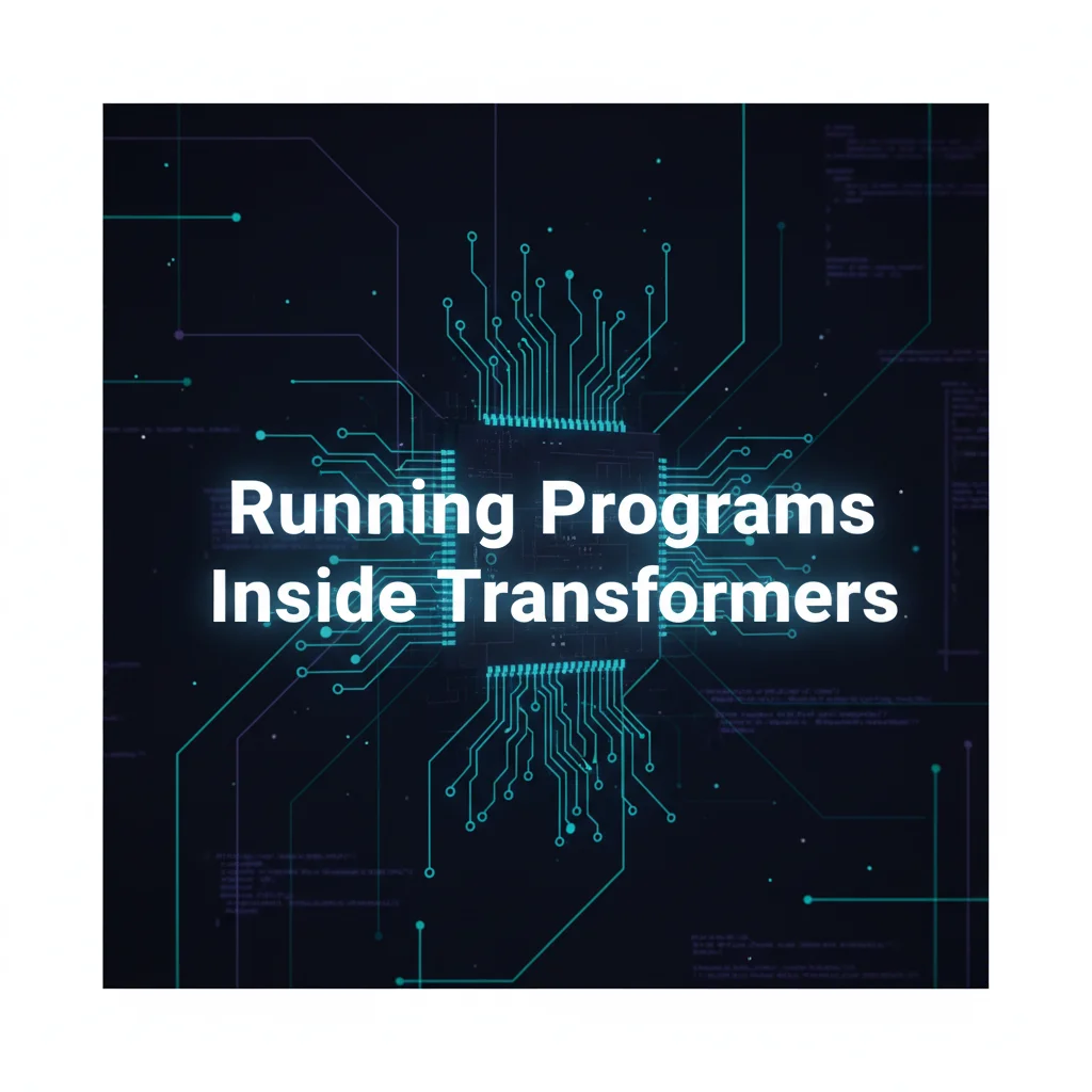 Executing programs inside transformers