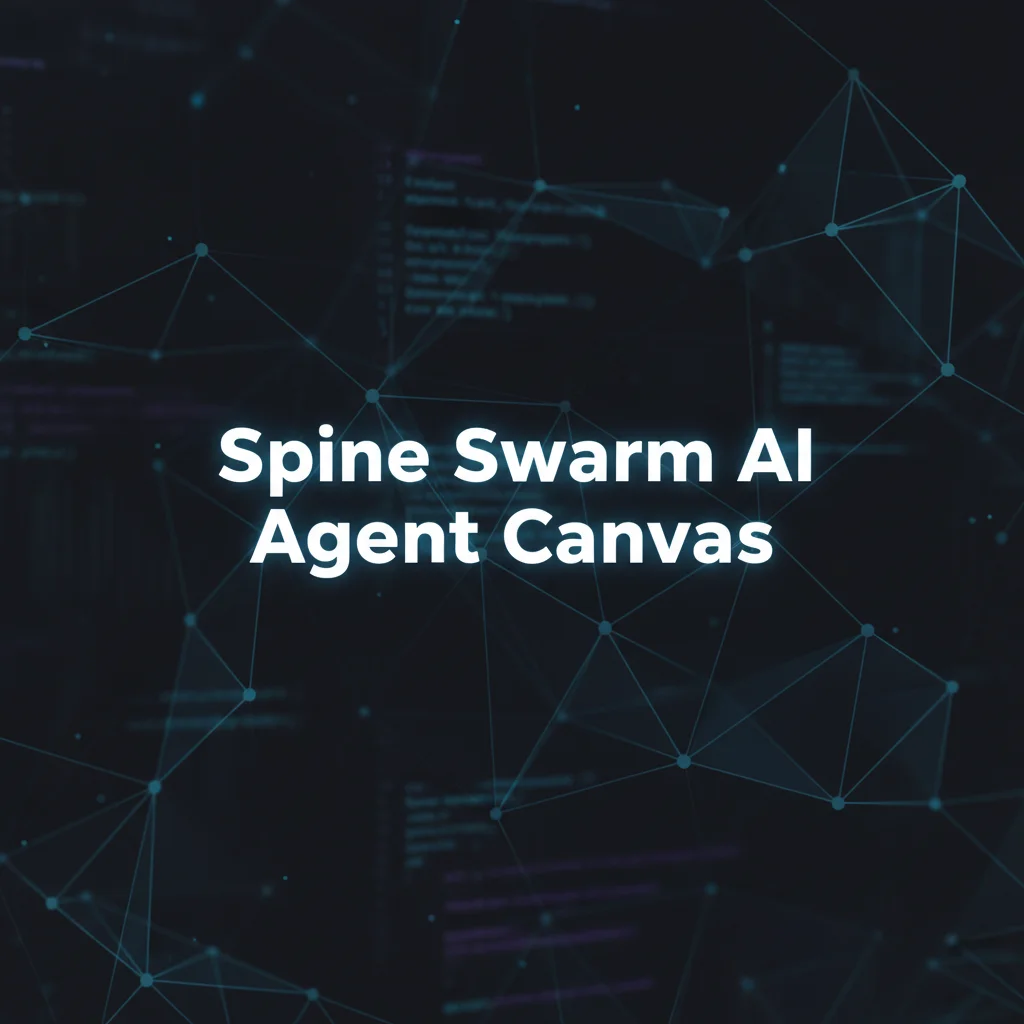 Spine Swarm visual canvas for AI agents