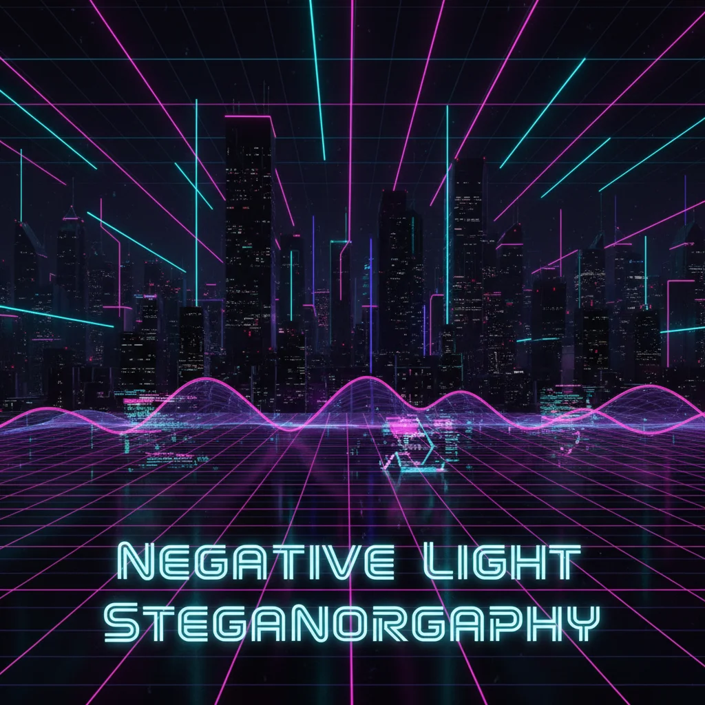 Negative light technology for covert data transfer