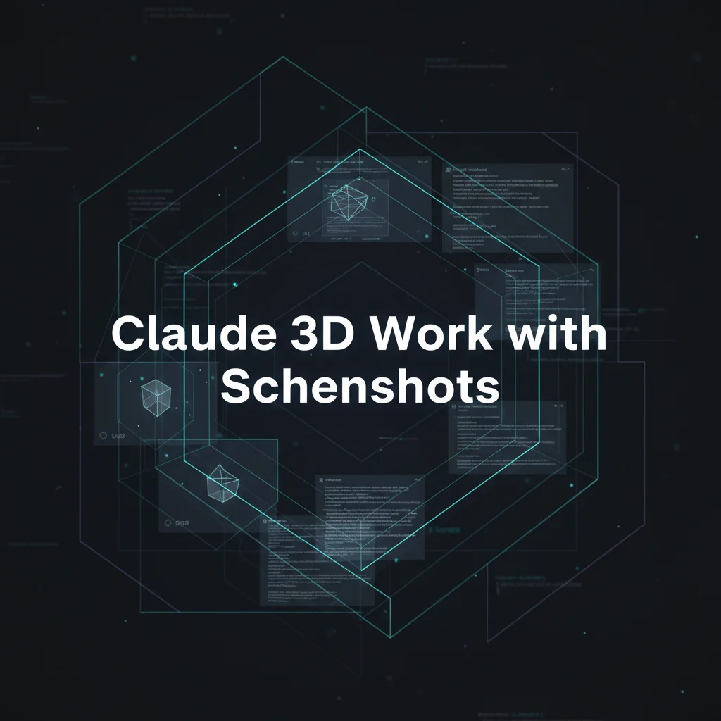 Claude 3D Modeling Tips