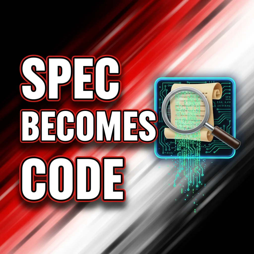 A sufficiently detailed spec is code