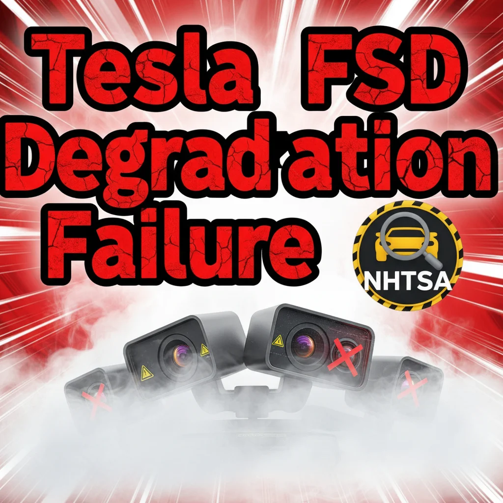 Tesla FSD degradation detection failure