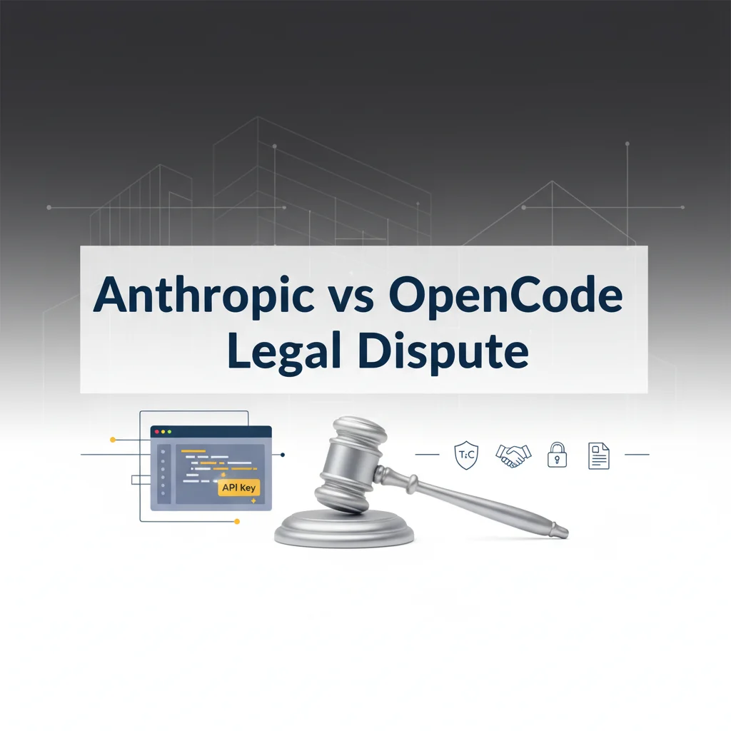 Anthropic vs OpenCode legal dispute