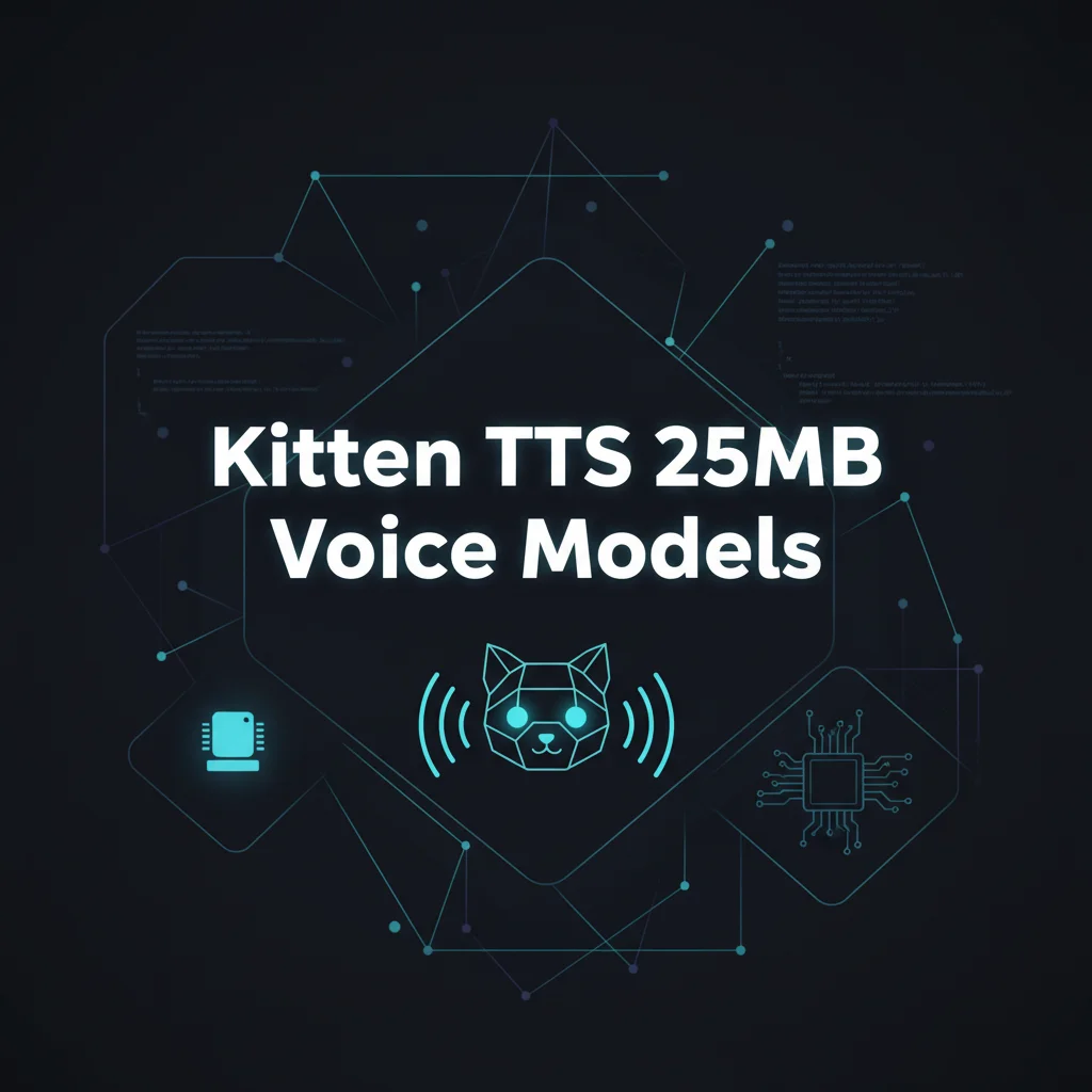 Kitten TTS lightweight text-to-speech models