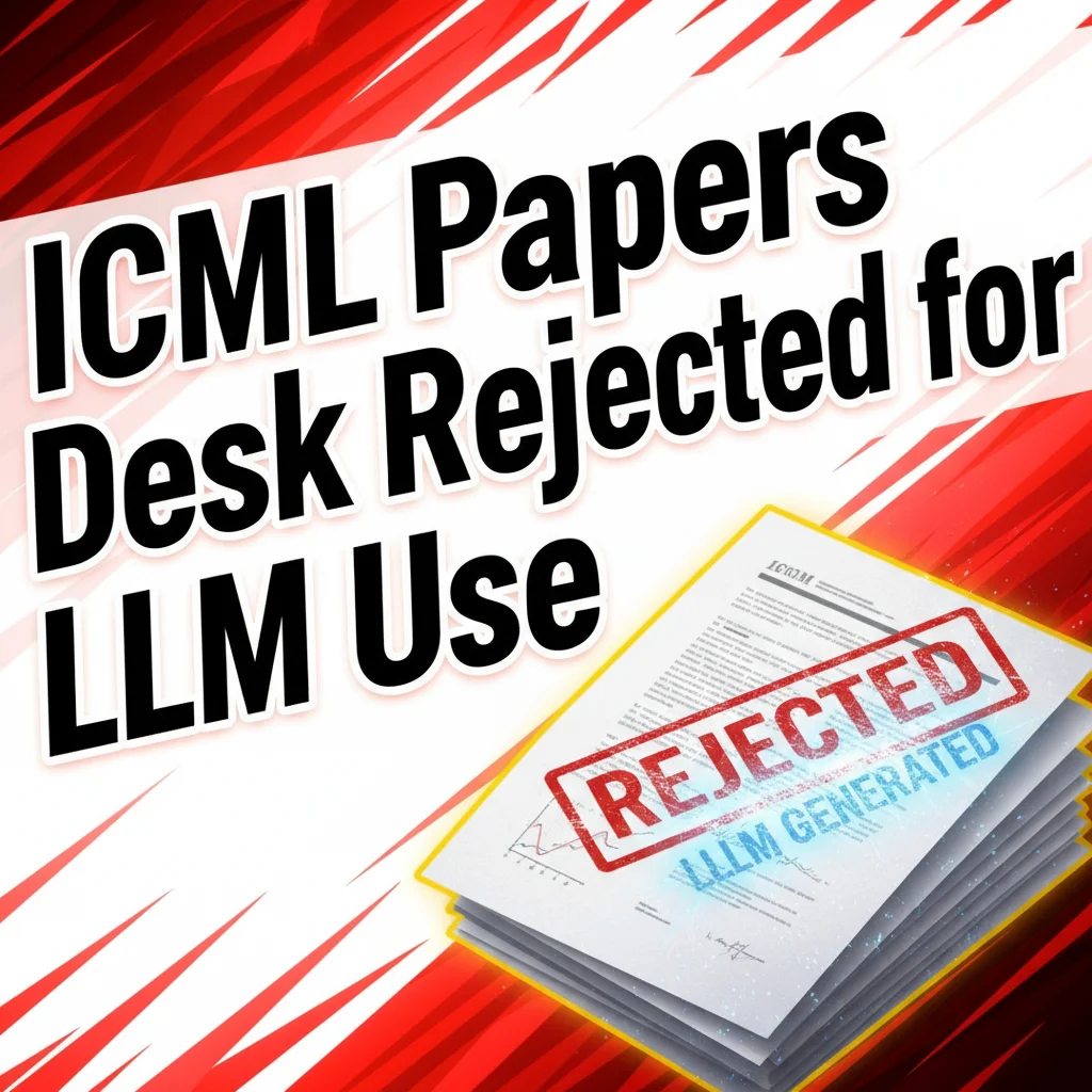 ICML 2026 LLM review policy desk rejection
