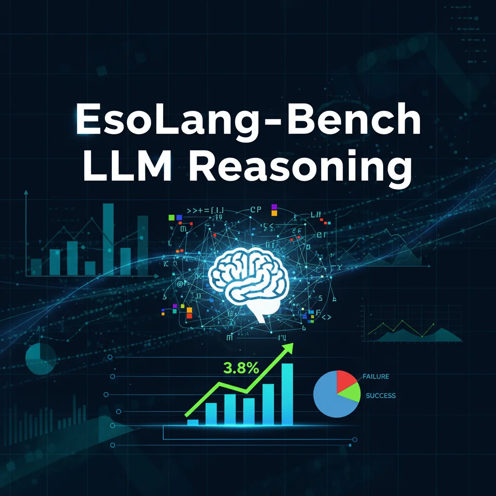 EsoLang-Bench LLM reasoning evaluation