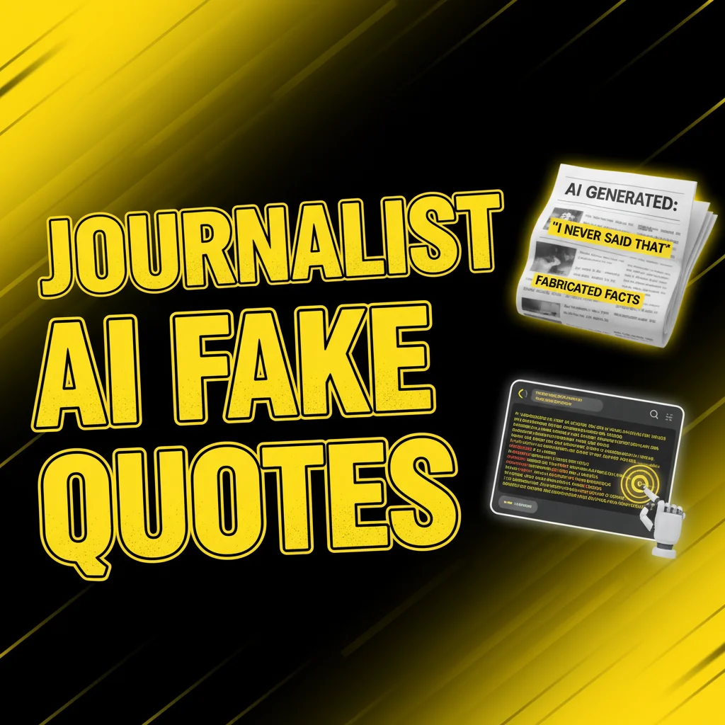 Journalist AI generated quotes