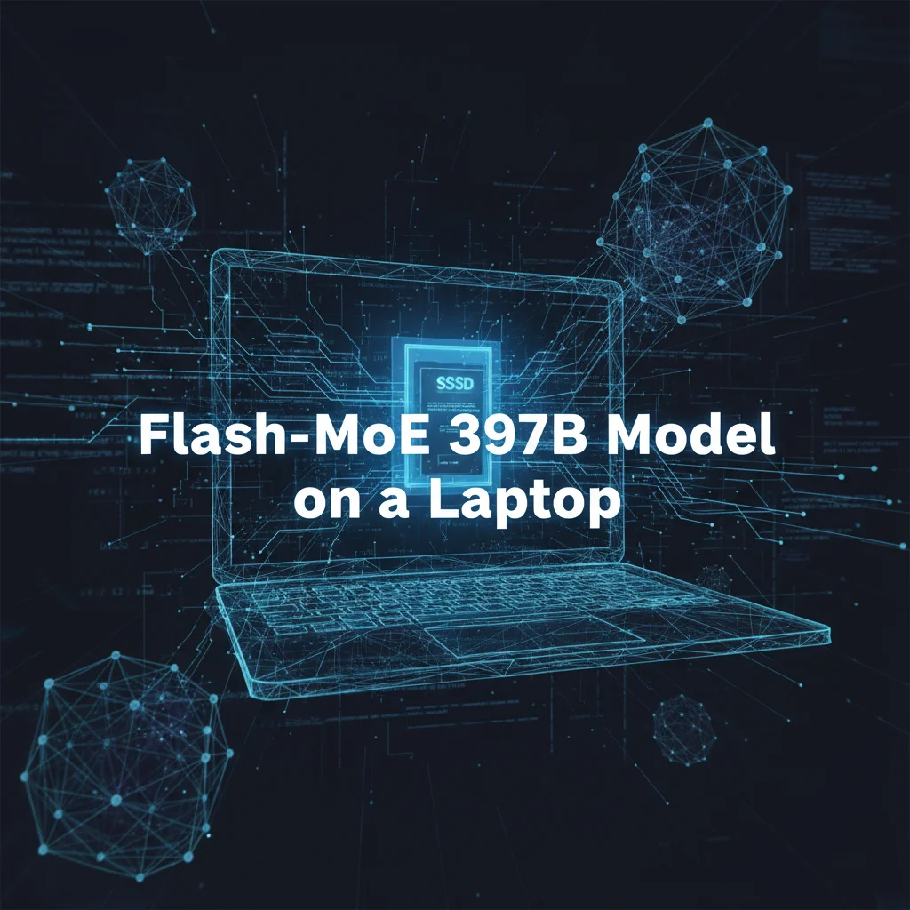 Flash-MoE running large model on laptop