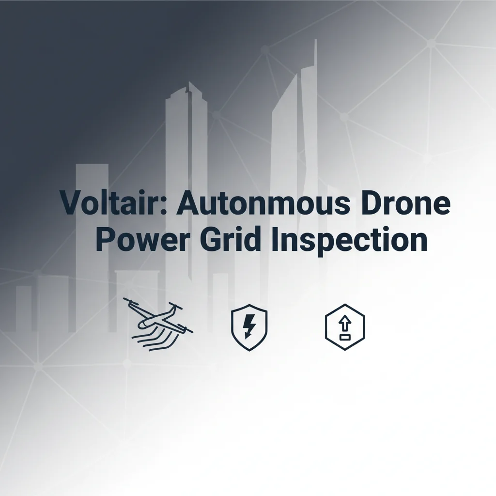 Voltair drone power line inspection