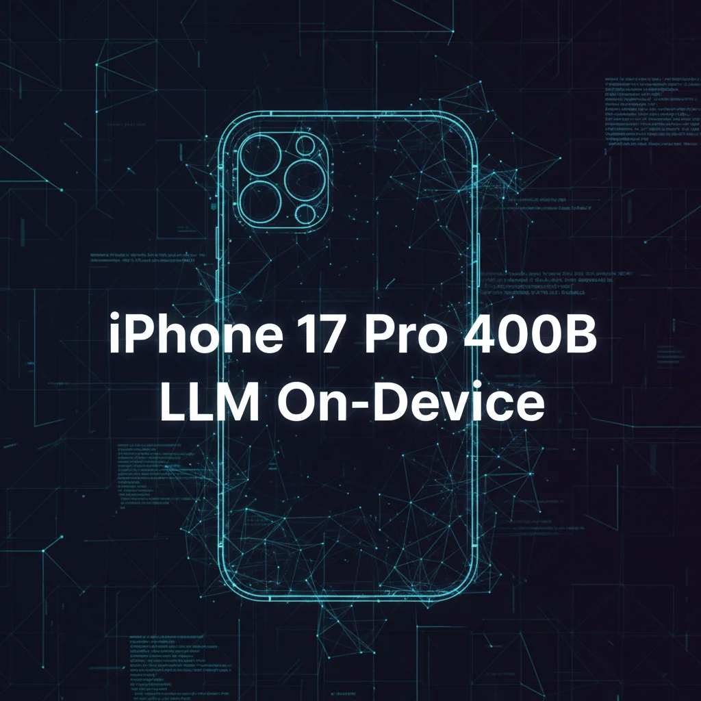 iPhone 17 ProでLLM実行