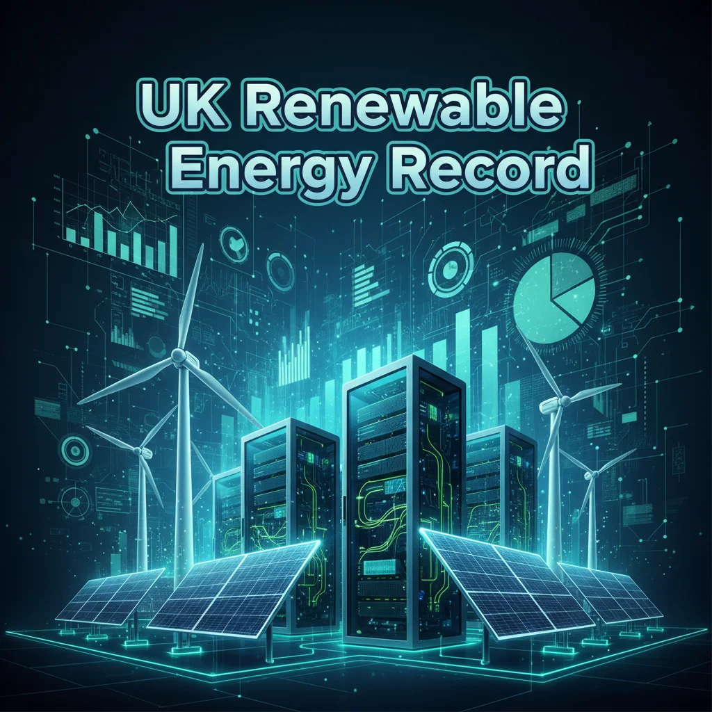 UK renewable energy and AI data centers