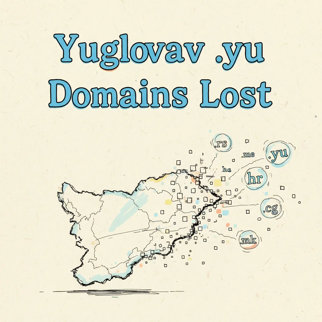 Yugoslav .yu domains digital archaeology