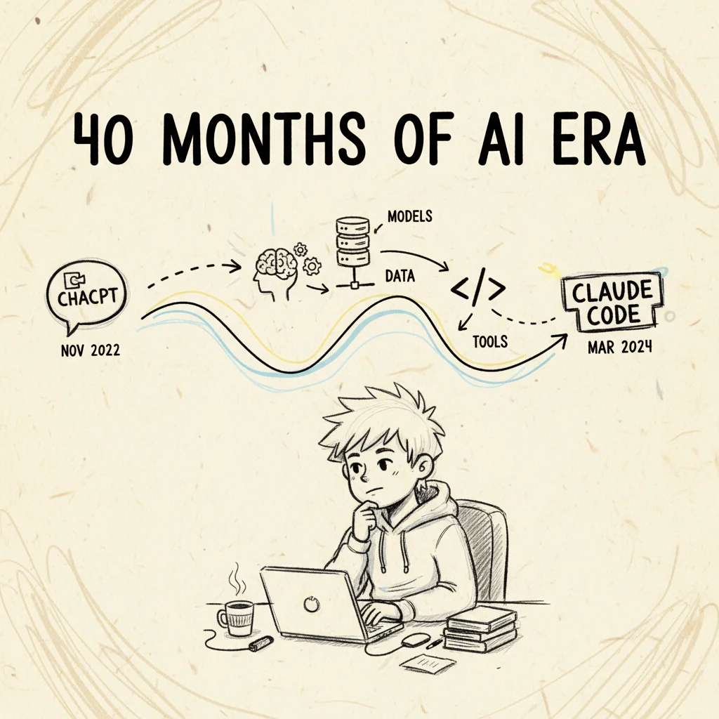 40 months of AI era reflection