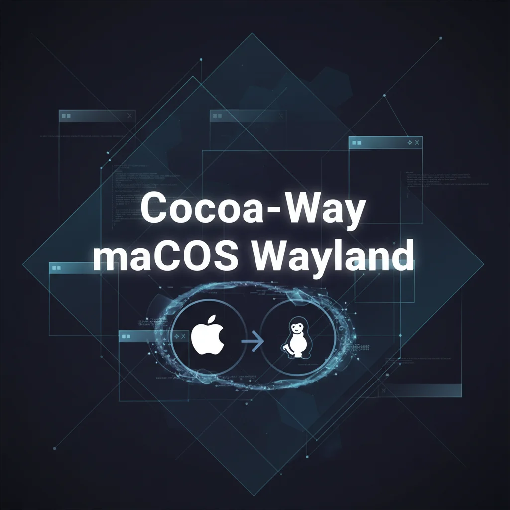 Cocoa-Way macOS Wayland compositor